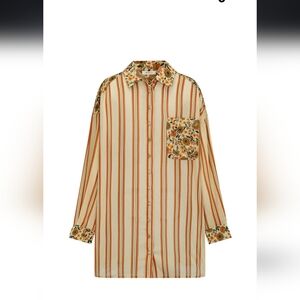 Spell impala lily shirt dress